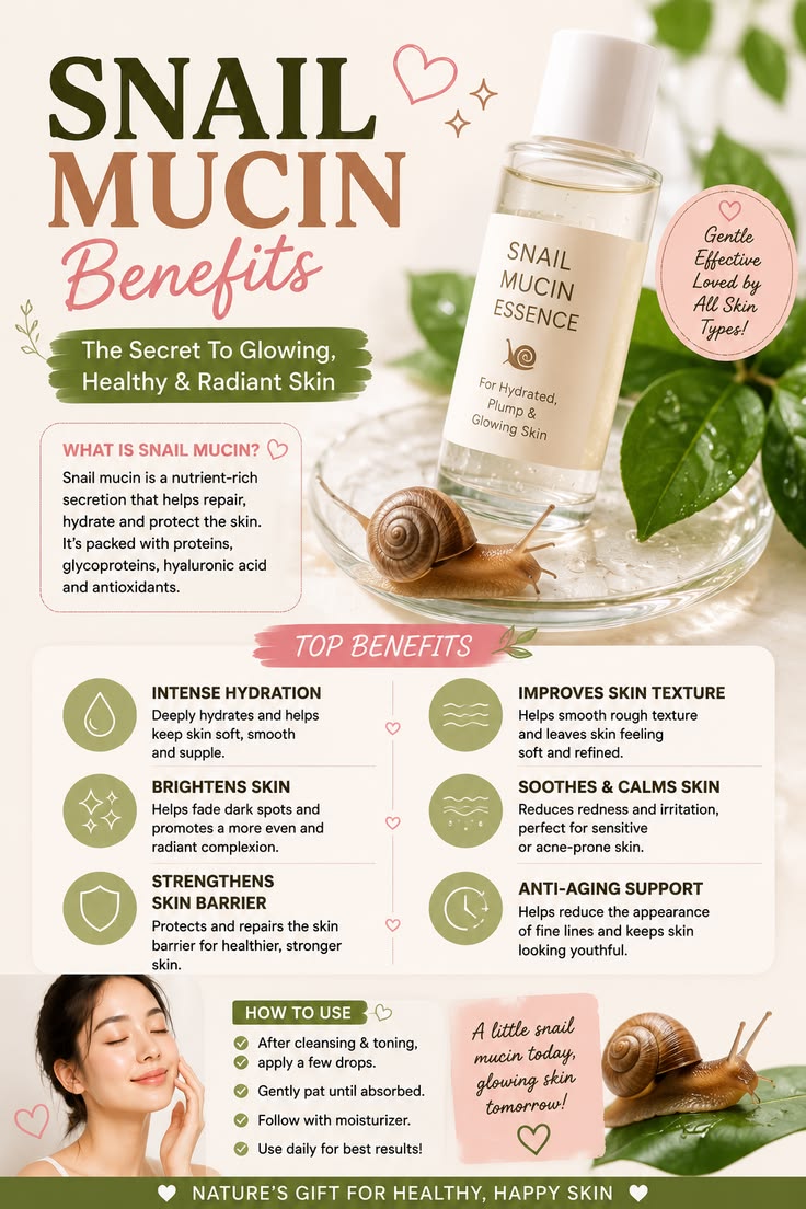 Snail Mucin: Rahasia Kulit Glowing & Bouncy Ala K-Beauty